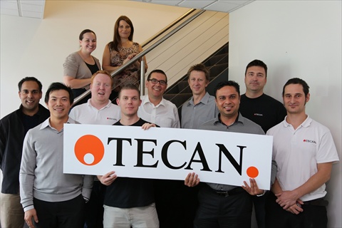 Tecan Australia team